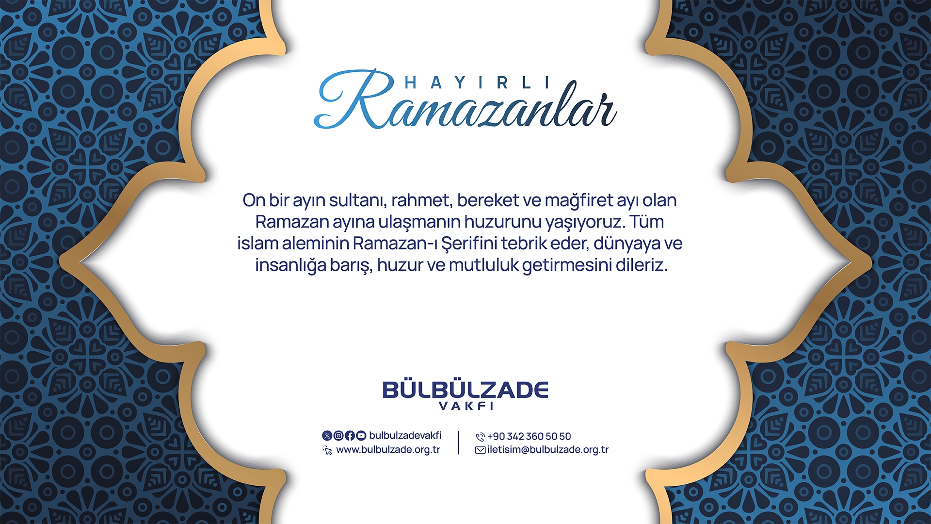 Hayırlı Ramazanlar