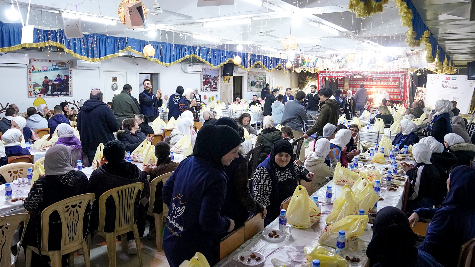 10. Kardeşlik Sofrası’nı Halep’te Kurduk