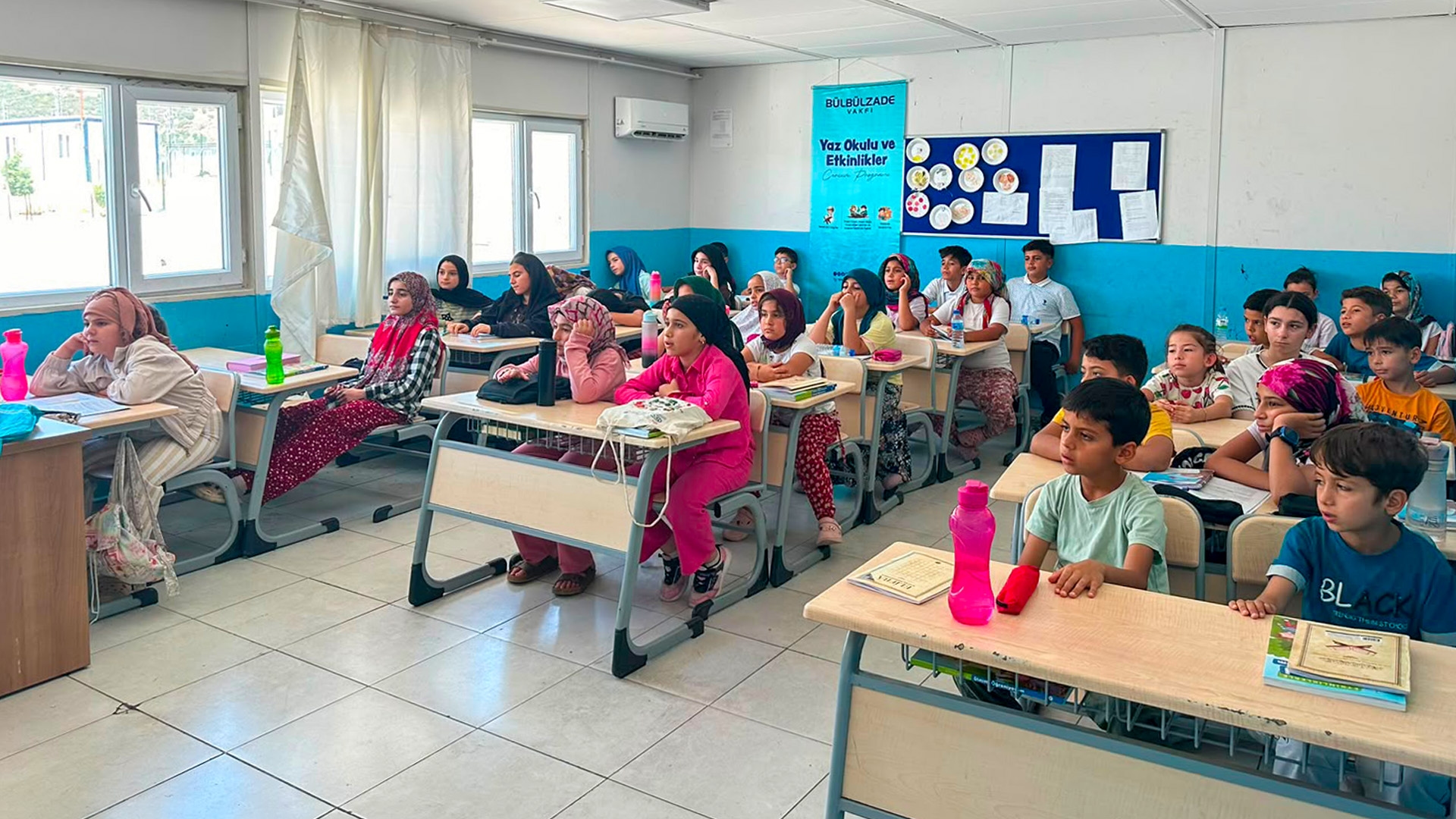 Bülbülzade Foundation Opens Summer Schools in the Earthquake Region