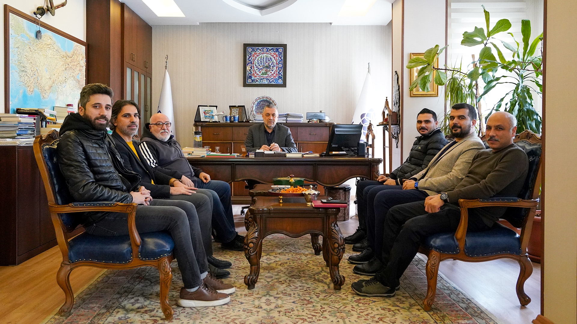 Gaziantep ASKF’den Vakfımıza Ziyaret