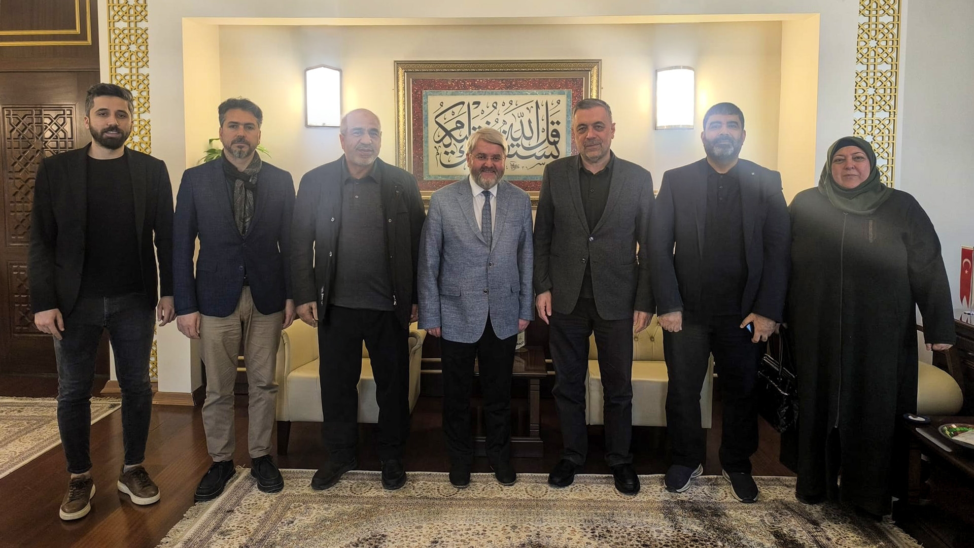 Gaziantep İl Müftüsü Mustafa Soykök’e Hayırlı Olsun Ziyaretinde Bulunduk