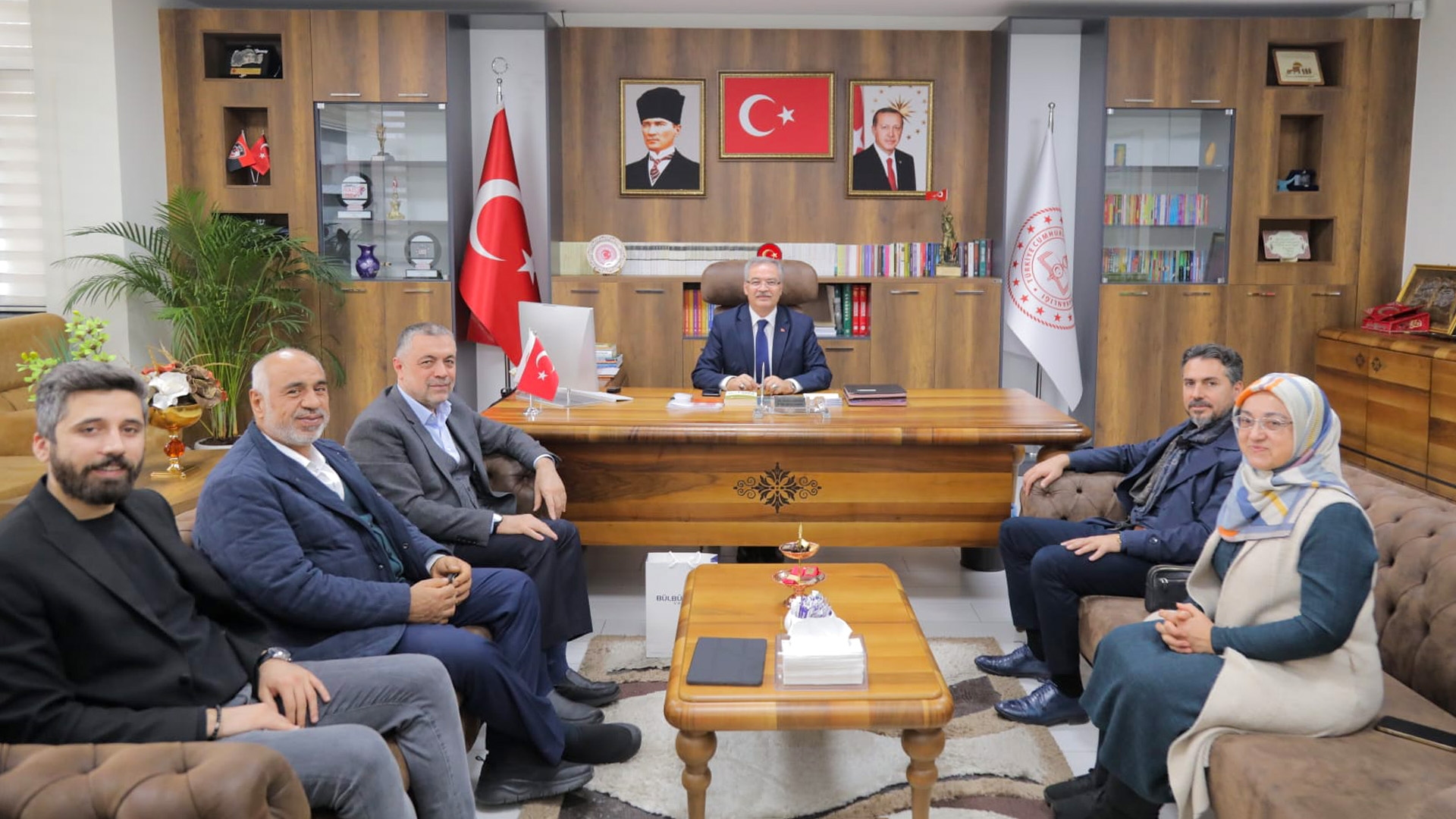 Gaziantep İl Milli Eğitim Müdürü Önder Arpacı'ya Hayırlı Olsun Ziyareti