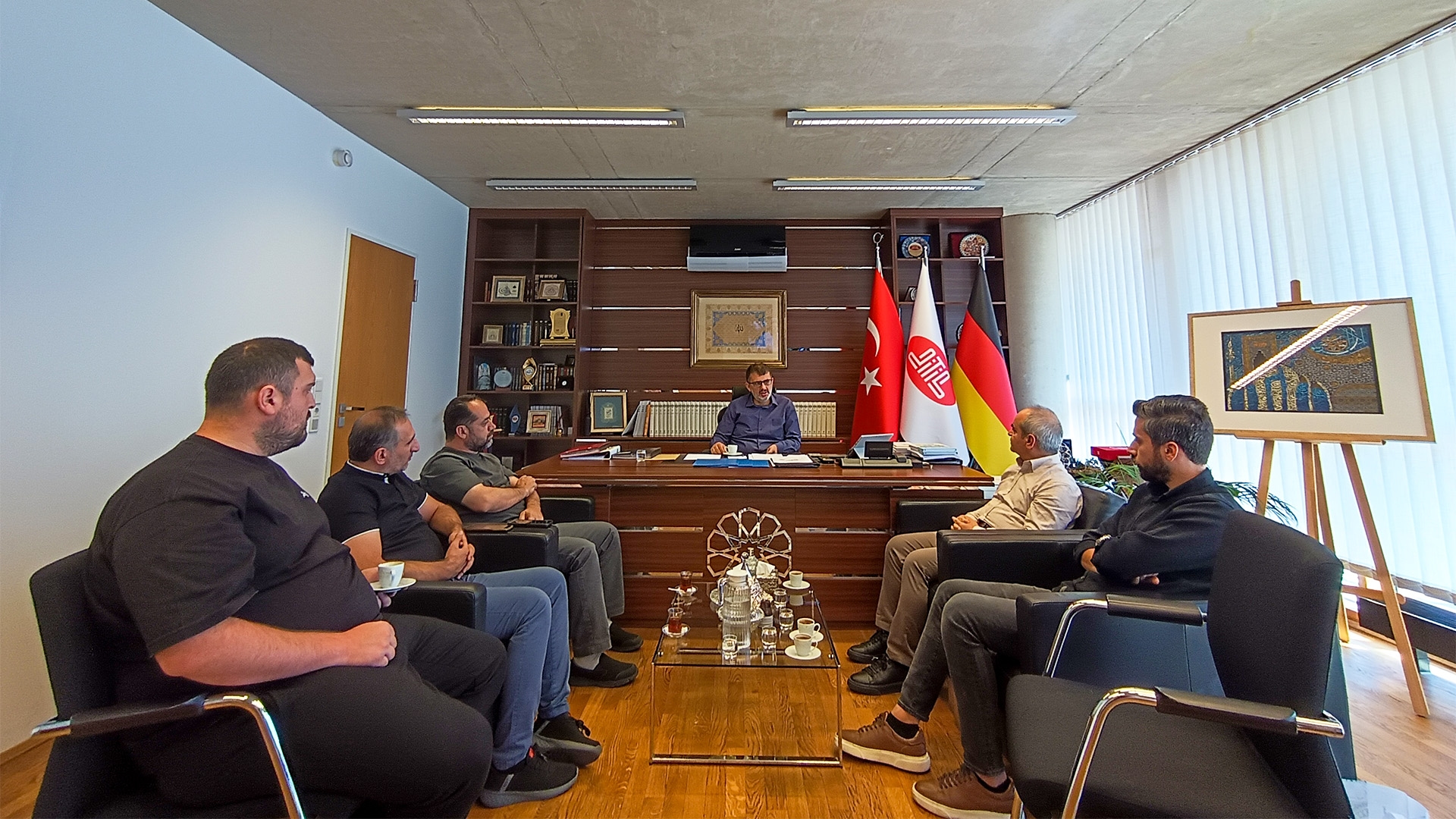 Almanya Diyanet İşleri Türk İslam Birliği’ne (DİTİB) Ziyaret