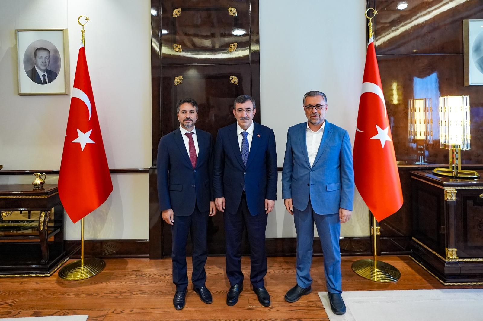 Cumhurbaşkanı Yardımcısı Sayın Cevdet Yılmaz’a Ziyaret