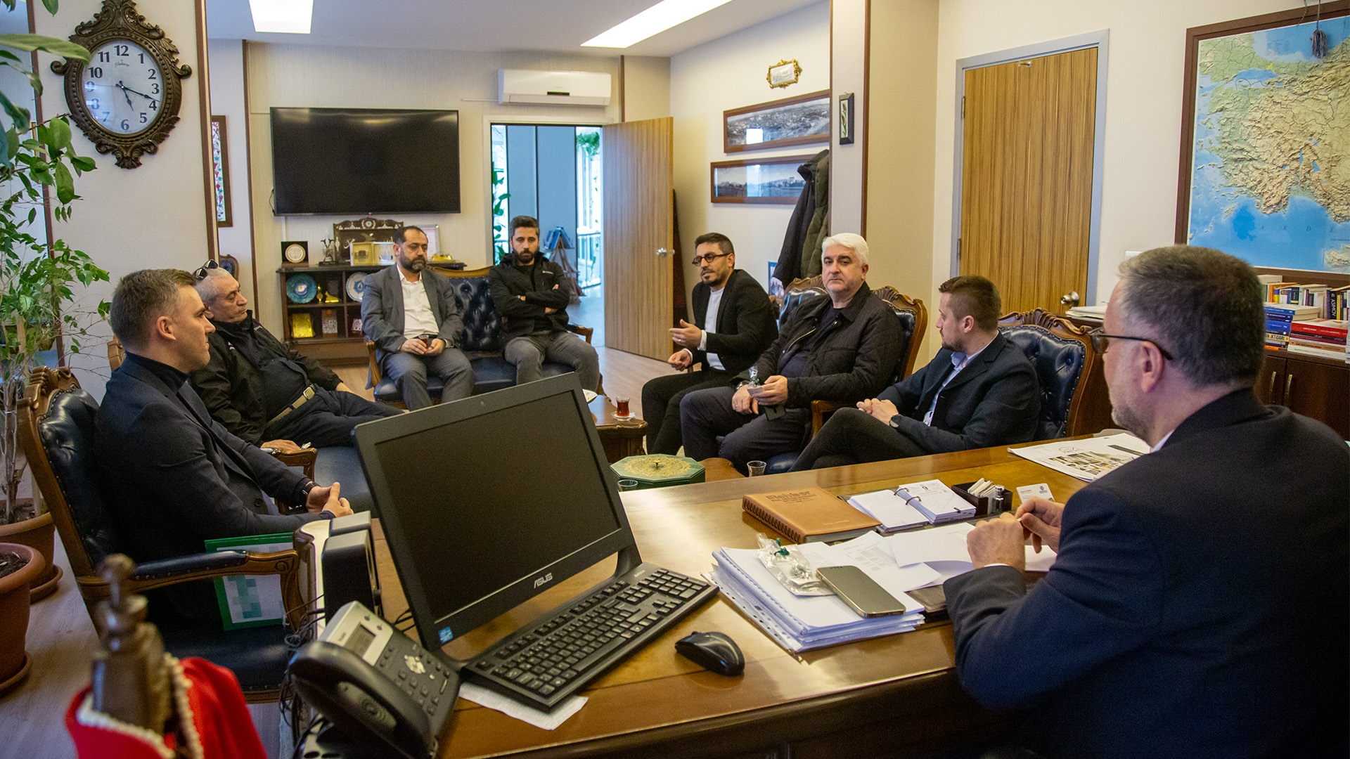 "Suriye'de ve Gaziantep'te Mesleki Eğitim" Konulu Ziyaret