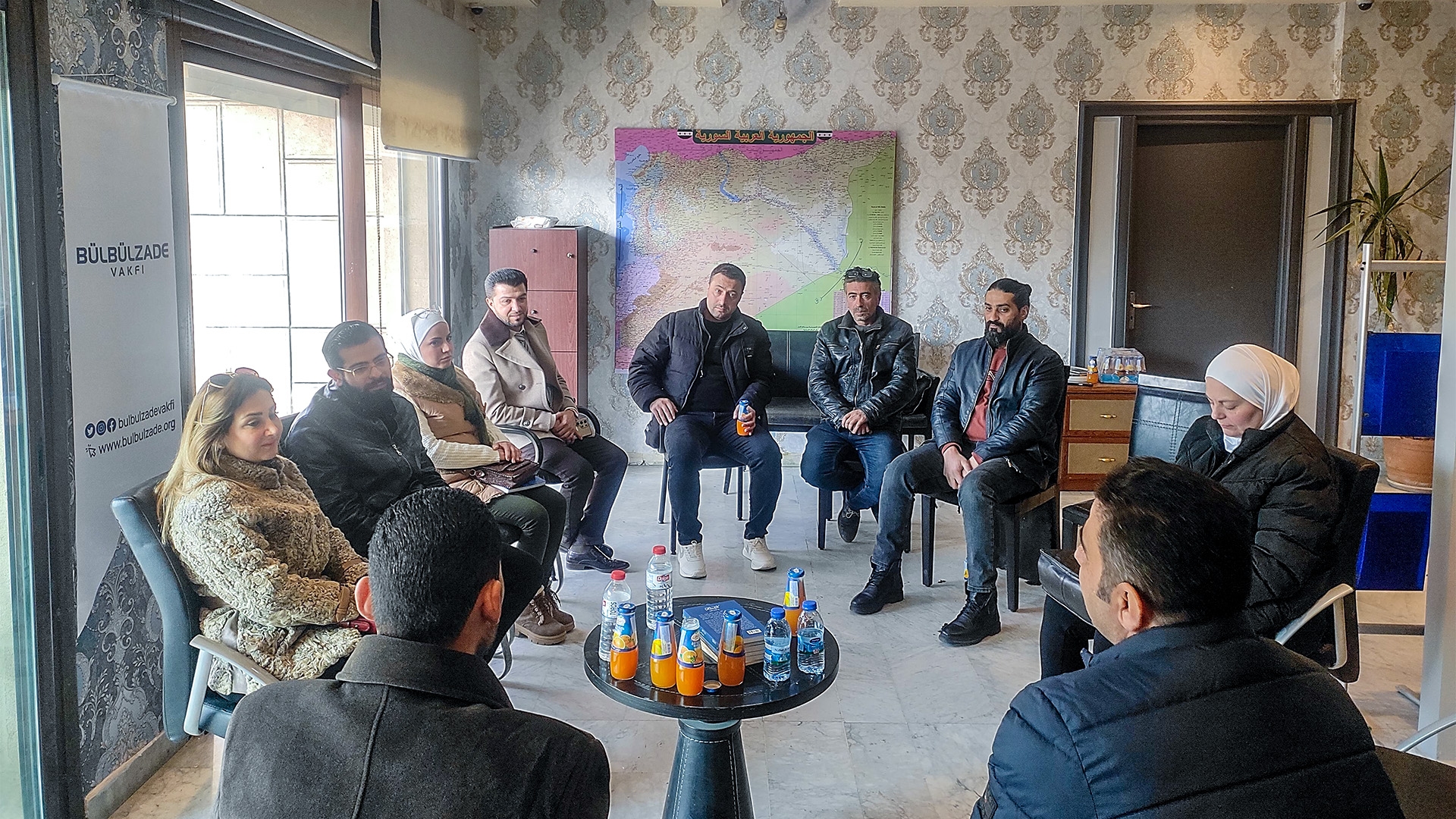 Suriyeli Kanaat Önderlerinden Halep İrtibat Ofisi’ne Ziyaret