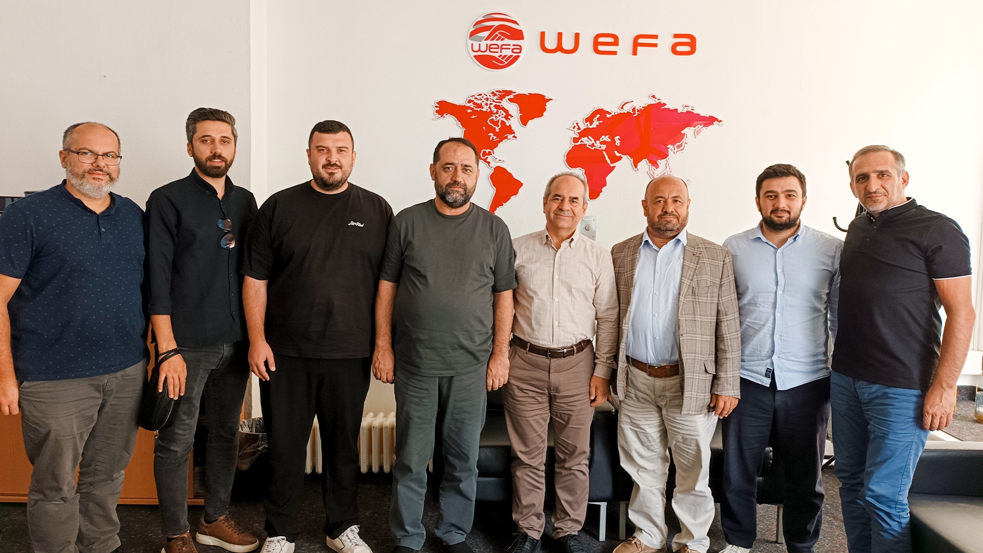 Uluslararası İnsani Yardım Organizasyonu WEFA’ya Ziyaret